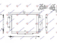 RADIATOR AER CONDITIONAT SUZUKI SX 4 2013->2016 Radiator aer conditionat 1.6 DDiS diesel fara start/stop PIESA NOUA ANI 2013 2014 2015 2016 2017 2018