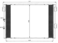 Radiator aer conditionat TOYOTA HIACE IV caroserie (LXH1_, RZH1_, LH1_) (1995 - 2016) NRF 35461