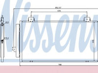 Radiator aer conditionat TOYOTA RAV 4 Mk II (CLA2_, XA2_, ZCA2_, ACA2_) (2000 - 2005) NISSENS 94741