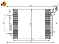 Radiator aer conditionat Volkswagen VW TIGUAN (5N_) 2007-2016 #3 042015N