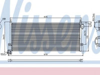 Radiator aer conditionat VOLVO FH 12 (1993 - 2016) NISSENS 94903