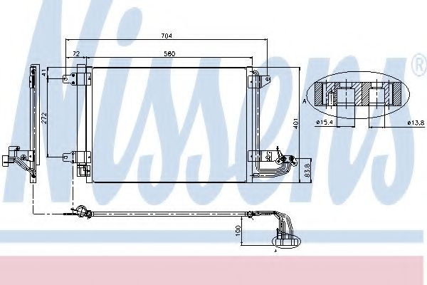 Radiator aer conditionat VW CADDY ALLTRACK combi (