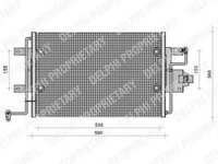 Radiator aer conditionat VW NEW BEETLE (9C1, 1C1) (1998 - 2010) MTR CA50860