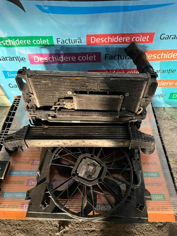 Radiator apă clima intercooler electroventilator 3.0 CDI W211