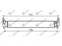 Radiator Apa 1 2tsi/1 4tdi (646x86x56) - Skoda Fabia 2014 , 6r0145805h