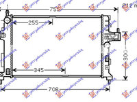 RADIATOR APA 1.3CDTi/1.7 dti DIESEL (60x35) (ALTERNATIV BEHR ) - OPEL COMBO 00-12, OPEL, OPEL COMBO 00-12, 028606360