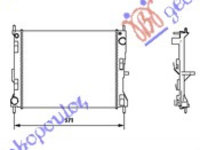 RADIATOR APA 1.5 DSL.(-Ac/) (49.4x41.5x2.3) UK - RENAULT MODUS 08-13, RENAULT, RENAULT MODUS 08-13, 067606320