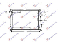 Radiator Apa 1,6-1,8-2,0-2,1-3,5 (64x44x3,2) A/T.Tub16mm-Mercedes Cls (W218) Coupe 10-14 pentru Mercedes,Mercedes Cls (W218) Coupe 10-14