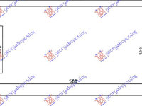 RADIATOR APA 1.9 JTD (58x30.8x38) TIP MAREL (VALEO CLASIC) - FIAT PUNTO 03-11, FIAT, FIAT PUNTO 03-11, 038906365