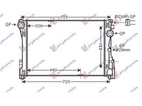 Radiator Apa 2.1 Dsl.auto.(640x420) (Tub 9µµ)-Mercedes Cls (W218) Coupe 10-14 pentru Mercedes,Mercedes Cls (W218) Coupe 10-14