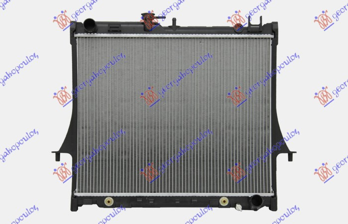 RADIATOR APA (47,5X59X2,5)A/T. 2.5-3.0DITD - ISUZU