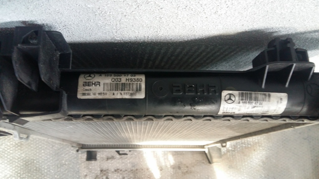 Radiator apa a-class b-class w169 w245 2