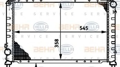 Radiator apa ALFA ROMEO 145 930 HELLA 8MK3767