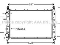 Radiator apa ALFA ROMEO 155 167 AVA L2051