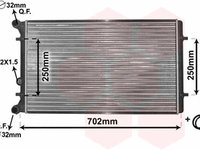 Radiator apa Audi A3 1.8 benzina 1996-2003 cu sau fara AC Ava