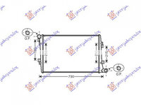 RADIATOR APA AUDI A3 8P 2003->2012 Radiator apa 1,2 TSI (62,5x45,2x34) PIESA NOUA ANI 2003 2004 2005 2006 2007 2008 2009 2010 2011 2012