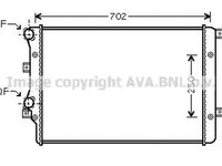 Radiator apa AUDI A3 Cabriolet 8P7 AVA VW2206