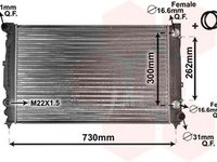 Radiator apa AUDI A4 8D2 B5 VAN WEZEL 03002125