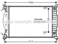 Radiator apa AUDI A4 Avant 8ED B7 AVA I2202