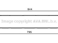 Radiator apa AUDI A4 Avant 8K5 B8 AVA I2361