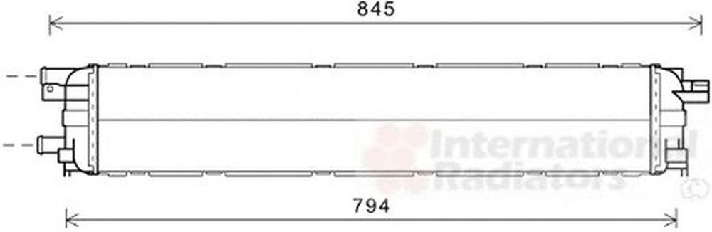 Radiator apa AUDI A4 Avant 8K5 B8 VAN WEZEL 03002366