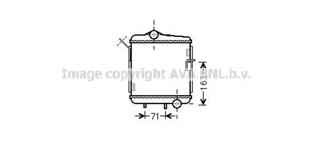 Radiator apa AUDI A4 Cabriolet 8H7 B6 8HE B7 AVA I