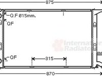 Radiator apa AUDI A5 8T3 VAN WEZEL 03002292