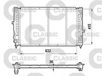 Radiator apa AUDI A6 Avant 4B5 C5 VALEO 231755