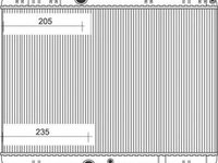 Radiator apa AUDI A8 4H MAGNETI MARELLI 350213880000