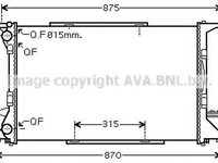 Radiator apa AUDI Q3 8U AVA I2306