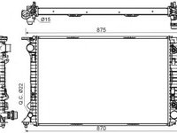 Radiator apa AUDI Q5 8R NRF 53116