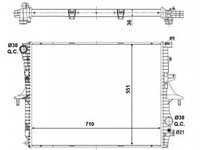 Radiator apa AUDI Q7 4L NRF 53798