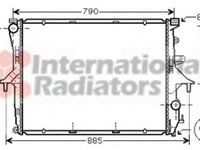 Radiator apa AUDI Q7 4L VAN WEZEL 58002214