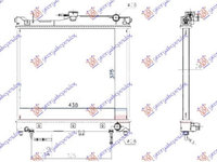 Radiator apa automat KOYO SUZUKI JIMNY 98-18 cod 1770080A10