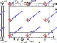 Radiator apa, benzina CITROEN XSARA PICASSO 99-07 CITROEN BERLINGO 15-19 PEUGEOT 206 98-09