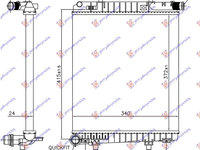 Radiator apa benzina manual CITROEN C1 14- PEUGEOT 108 14- TOYOTA AYGO 14-18 cod 16400YV030