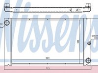 Radiator apa BMW 5 E60 NISSENS 60773