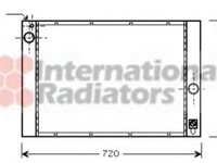 Radiator apa BMW 5 E60 VAN WEZEL 06002284