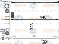 Radiator apa BMW 5 Touring E34 HELLA 8MK 376 717-471