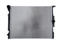 Radiator apa Bmw Seria 1 F20/21, 01.2015-06.2019, Seria 2 F22/F23, 01.2015-2019, 3 F30/31, 01.2015-12.2019, Seria 3 Gt F34, 2015-12.2019, Seria 4 F32/33, 01.2015-12.2019 Motor 2.0 T, 3.0 R6 T, Aluminiu/Plastic Brazat, 600x480x25, Koyo, 17118482623