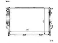 Radiator apa BMW Seria 7 (E32) (1986 - 1994) NRF 519589