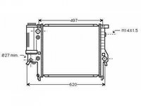 RADIATOR APA BMW SERIE 3 E36 1990->1998 Radiator apa pentru 1,6 - 1,8 - 2,0cc cu aer conditionat CV automata (44x44) PIESA NOUA ANI 1990 1991 1992 1993 1994 1995 1996 1997 1998