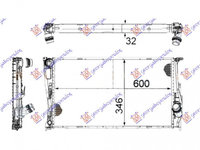 Radiator Apa - Bmw Series 1 (E81/87) 3/5d 2004 , 17117788903