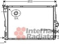 Radiator apa BMW X3 E83 VAN WEZEL 06002343