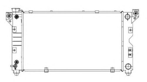 Radiator apa CHRYSLER VOYAGER III GS NRF 5023