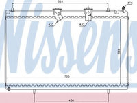 Radiator apa CITROËN C5 II (RC_) (2004 - 2016) NISSENS 636003