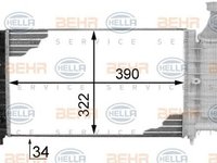 Radiator apa CITROEN AX ZA- HELLA 8MK 376 718-291