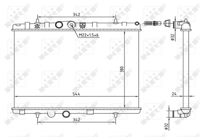 Radiator Apa Citroen C4 3 2020 2021 2022 2023 Hatchback 5-usi 58226A 11 ...