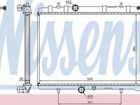 Radiator apa CITROEN C5 II Break RE NISSENS 63606A