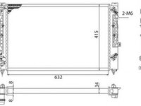 Radiator apa CITROEN JUMPER bus 244 Z MAGNETI MARELLI 350213739003